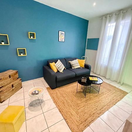 Joli Appartement Spacieux A 3 Min A Pied De La Mer Nice Buitenkant foto