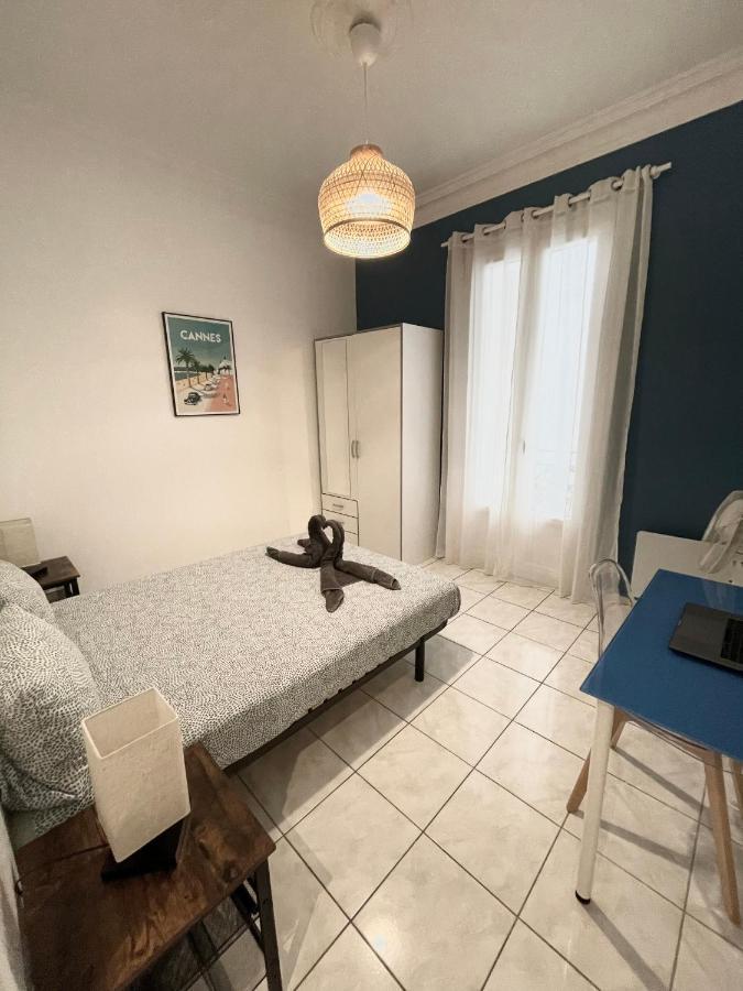 Joli Appartement Spacieux A 3 Min A Pied De La Mer Nice Buitenkant foto