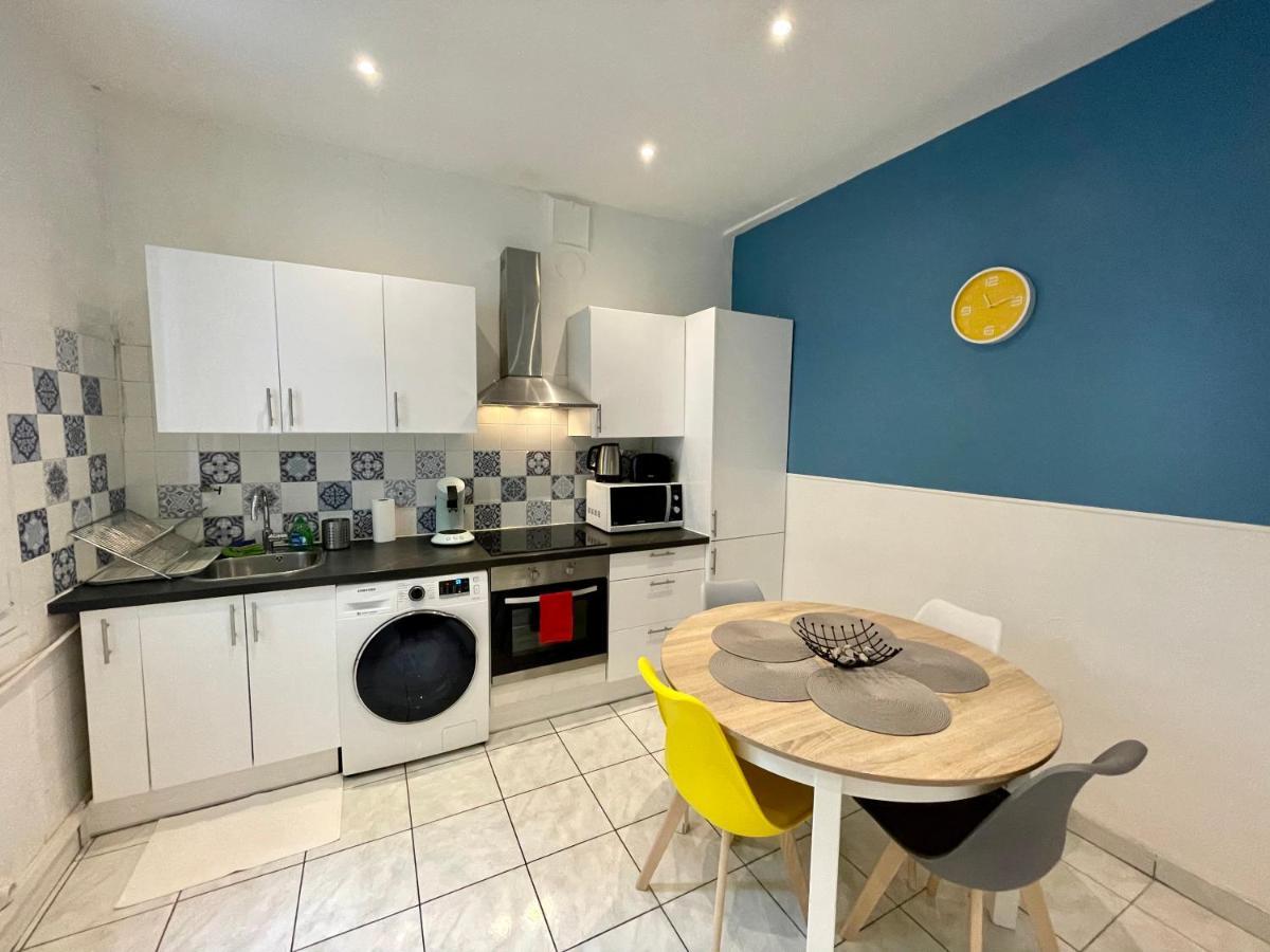 Joli Appartement Spacieux A 3 Min A Pied De La Mer Nice Buitenkant foto