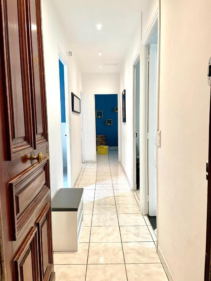 Joli Appartement Spacieux A 3 Min A Pied De La Mer Nice Buitenkant foto