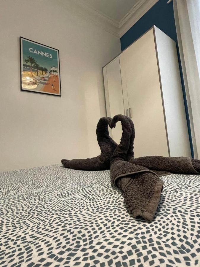 Joli Appartement Spacieux A 3 Min A Pied De La Mer Nice Buitenkant foto
